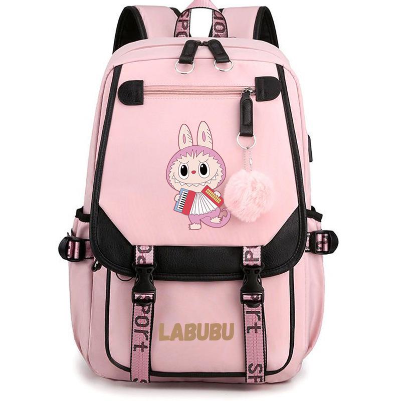 2024 New Labubu Labubu Primary School Schoolbag Boys 1236 Grade Boys Children Backpack