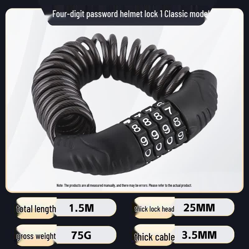 Lishi Bicycle & Scooter Helmet Password Lock