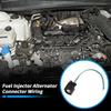 6 Pcs Fuel Injector Alternator Connector Wiring for Jeep Wrangler JK TJ for Dodge for Ram 1500 for Chrysler Quick Connector Gasoline Injectors