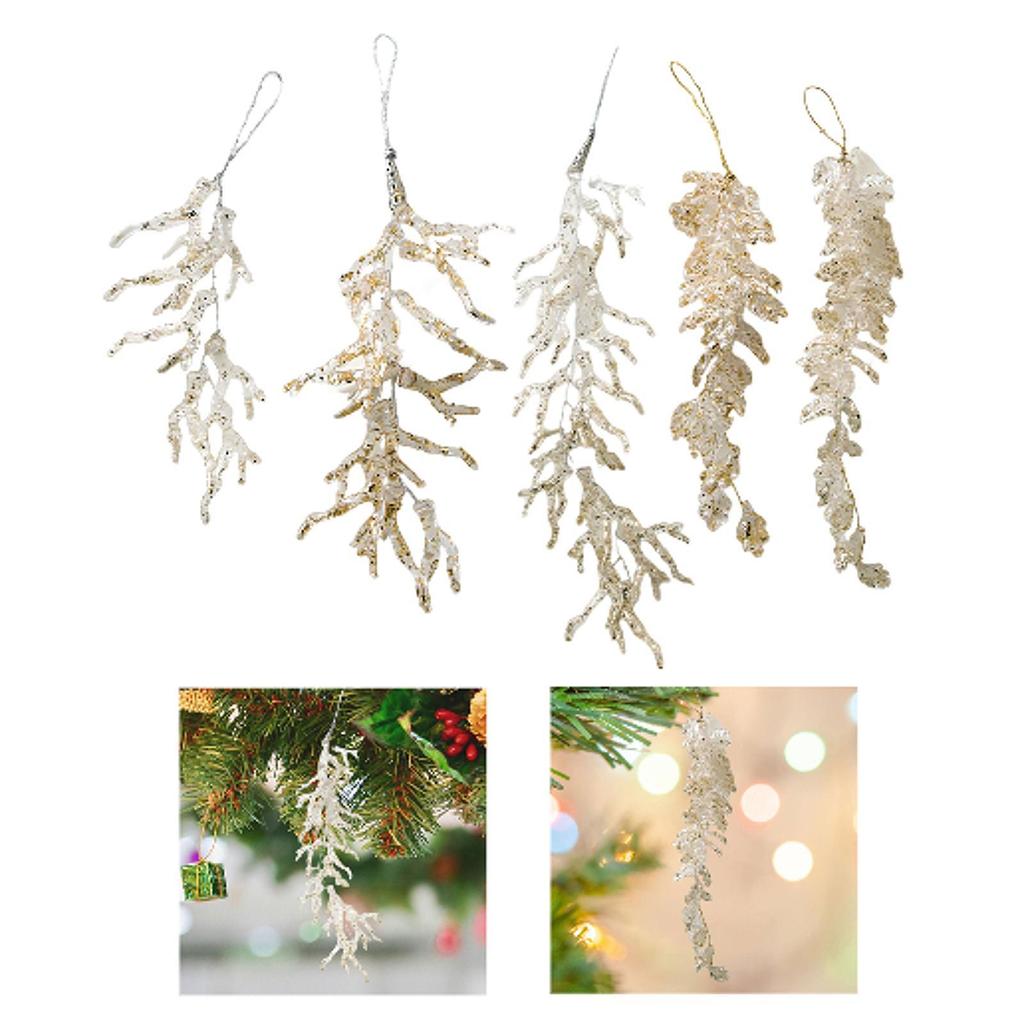 Christmas Ornament Snow Party Christmas Tree Holiday Xmas Winter Decorative Festival Home Centerpieces Anniversary Decor Pendant