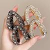 Neue Mini Strass Haarspangen Krabben Damen Haarklammer Klein Mode Koreanisch Metall Hoher Pferdeschwanz Haarnadeln Kopfschmuck Haarschmuck