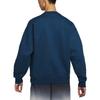 Nike Sweatshirts Men's Blue Crew Neck Moderate Regular DA0318-460