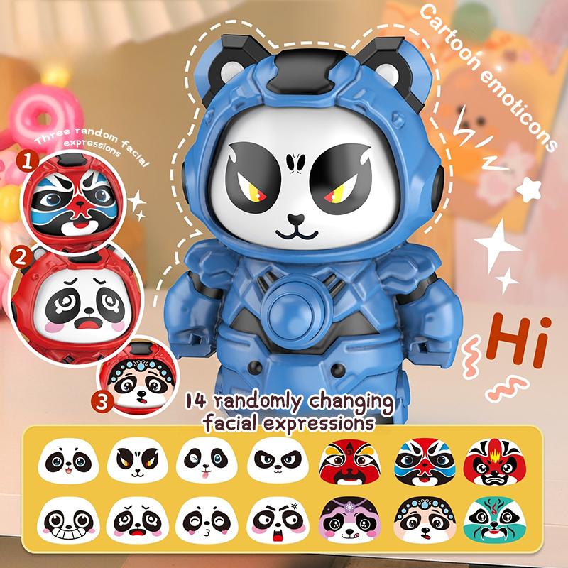Fun Sichuan Opera Face Changing Panda Dolls Stress Reducing Toy 14 Unique Faces Crafts Ornament Toy Gifts For All Ages