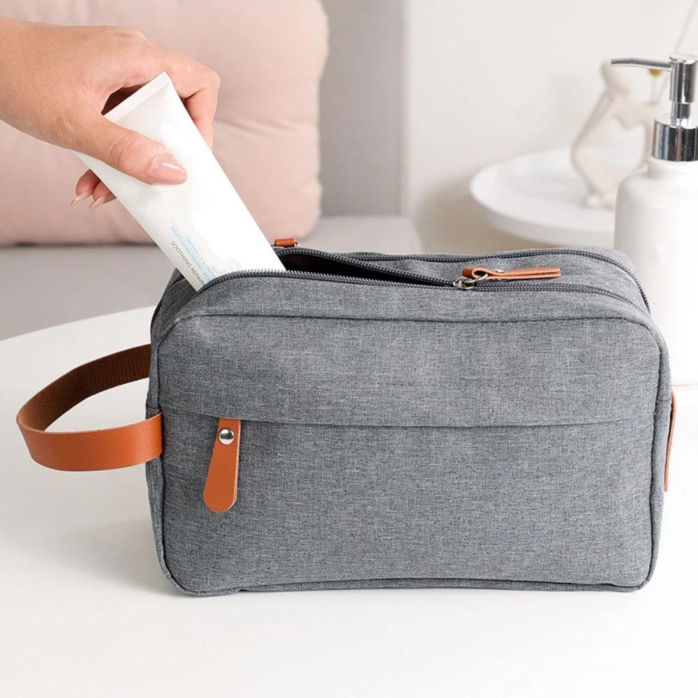 Cosmetic Storage Men Wash Bag Oxford Cloth Makeup Bag Simple Fashion Travel Storage Bag  Toiletries