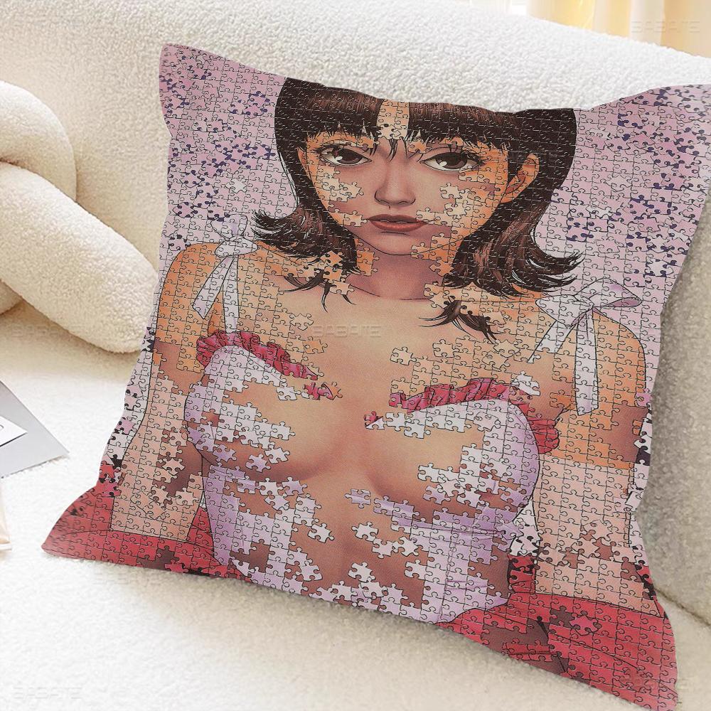 Japan Anime Perfecta Blue Pillow Cover For Bedroom Room And Living Room Sofa Decorative Cushion Cover