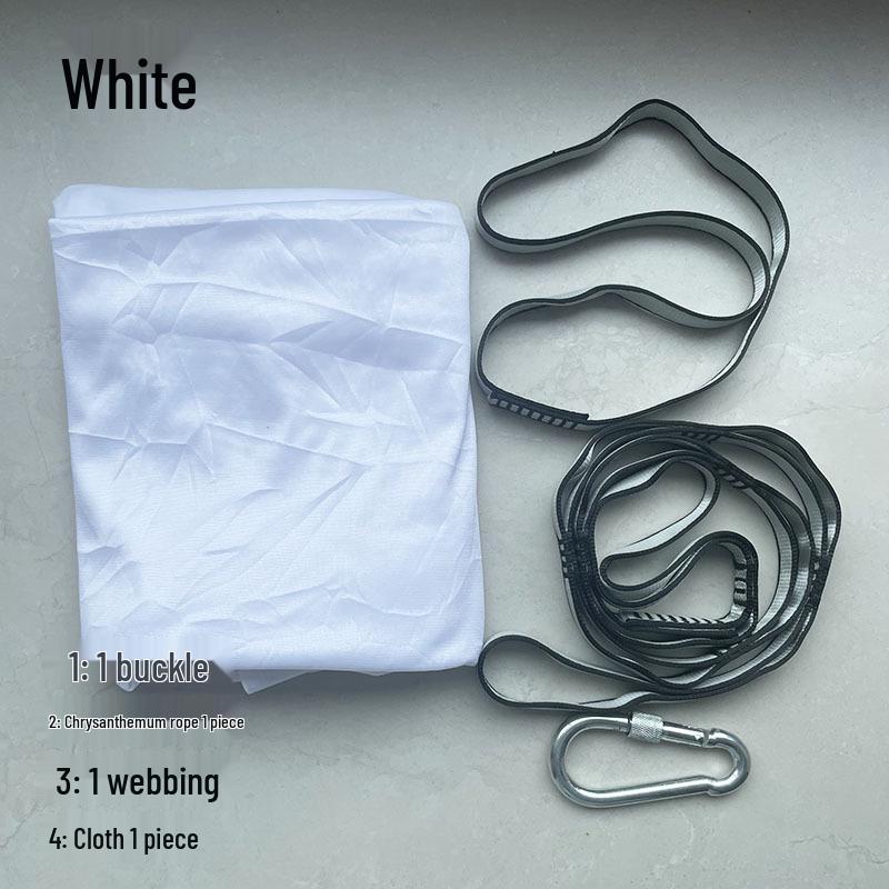 Hamac Yoga Aerian Culoare Solidă - Micro-Elastic, Țesătură Elastică Dintr-o Singură Bucată