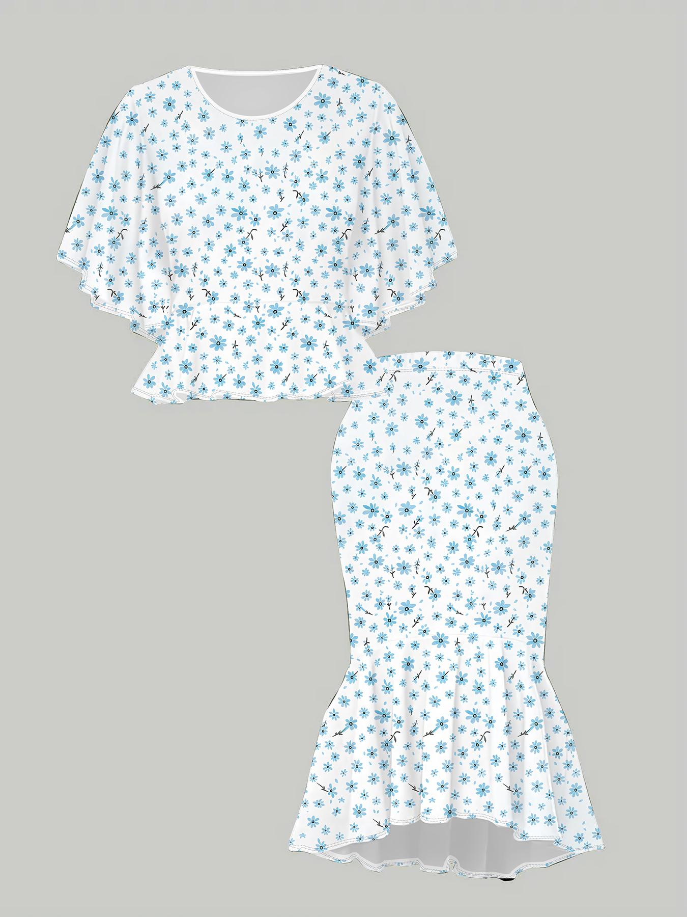 

Классический тотемный женский принт, напечатанный на 3D-принтере, Модный большого размера, Элегантный, Универсальный для всех сезонов. Футболка, Юбка и Комплект 6XL синий