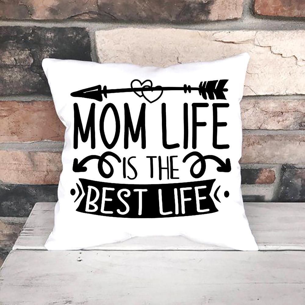 Cushion Cover Pillowcase Home Sofa Bed Decorative Polyester Print Pillow Cover