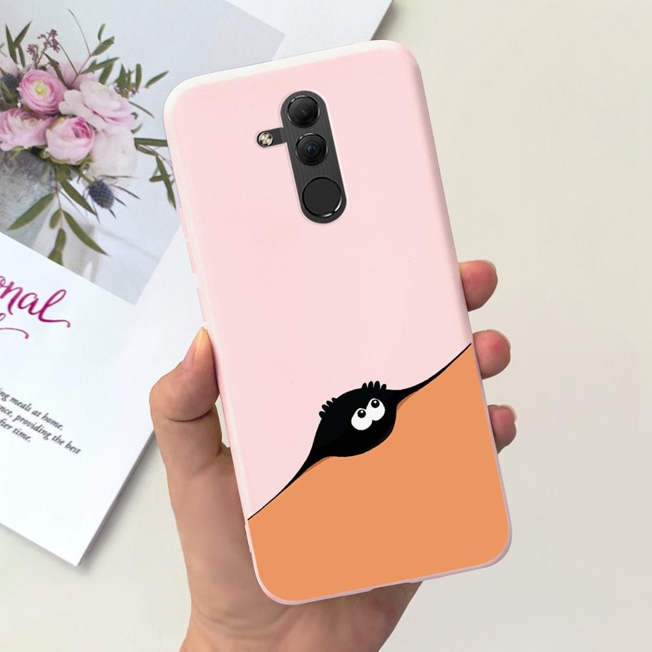 For Huawei Mate 20 Lite Case SNE-LX1 SNE-LX2 SNE-LX3 Protect Cover Popular Flower Soft Silicone Funda For Mate20 Lite Phone Case