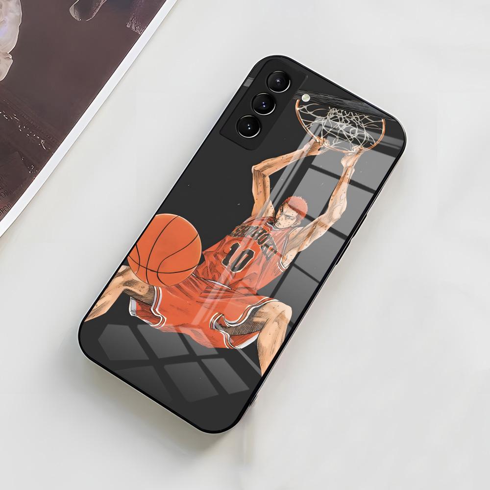 SLAM DUNK Phone Case For Samsung A56 A36 A26 A16 A15 A25 A35 A55 A14 A34 A24 A54 Glass Case