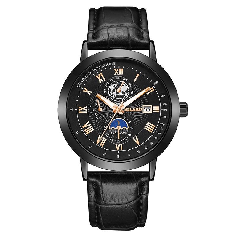 Men's Waterproof Luminous Running Alarm Clock Watch