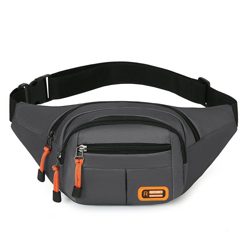 Unisex Multifunctional Waterproof Waist Bag: Large Capacity for Outdoor, Business, Money, and Phone.