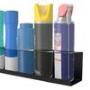 Set of 2 Sturdy Metal Bottle and Can Holders with Rustproof Coating Ideal for Garages and Auto Repair Shops Use