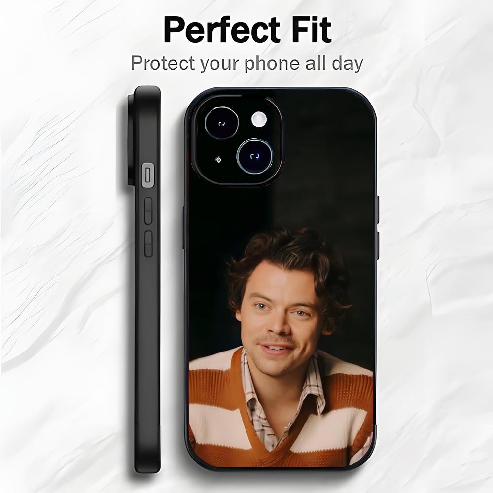 Cântăreț Pop Britanic H-Harry Styles Carcasă Telefon Carcasă Telefon Ambalaj Moale Ușoară Pentru iPhone17 16 15 14 13ProMax