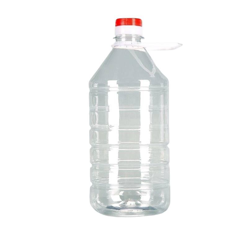 Ensemble de barils/bouteilles/pots en plastique alimentaire transparent pour huile et vin