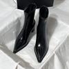 Fashion Elegant Ankle Boots for Women High Heels Pointed Toe Shoes Winter 2025 Trend New Fashion Sexy Chunky Party Pumps Woman Botas