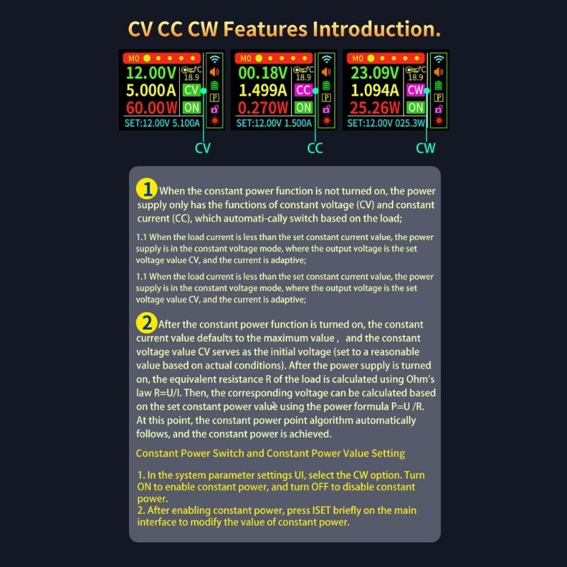 Regulated Power Supply Converter 0~40V 60W Step Down Stabilized Voltages Current Regulator Step Down Module Enduring