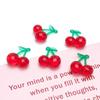 Acrylic Fruit Real Cherry Keychain Accessory Supplies