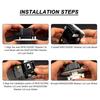 Eagles WH02X24399 4455158 Washer Lid Lock Switch, Washer Lid Lock Striker Replacement, Compatible with Ge Hotpoint AP5999576 PS11729471