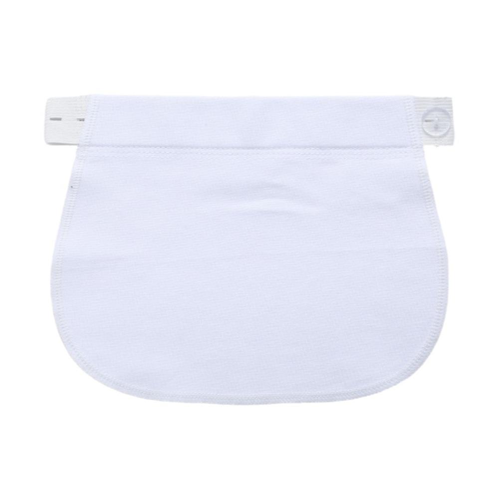 

Adjustable Pregnancy Adjustable Extender DIY Sewing Elastic Extension Waistband Extender Extend Button Lengthening Tool білий