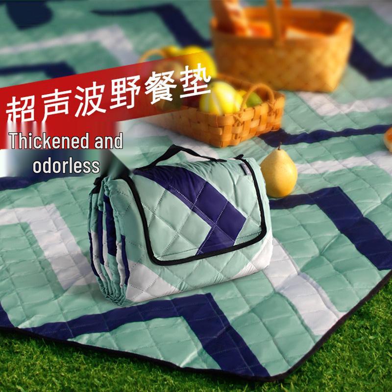 Thickened Waterproof Outdoor Picnic Mat – Portable, Moisture-Proof Ground Cloth for Camping and Spring Outings