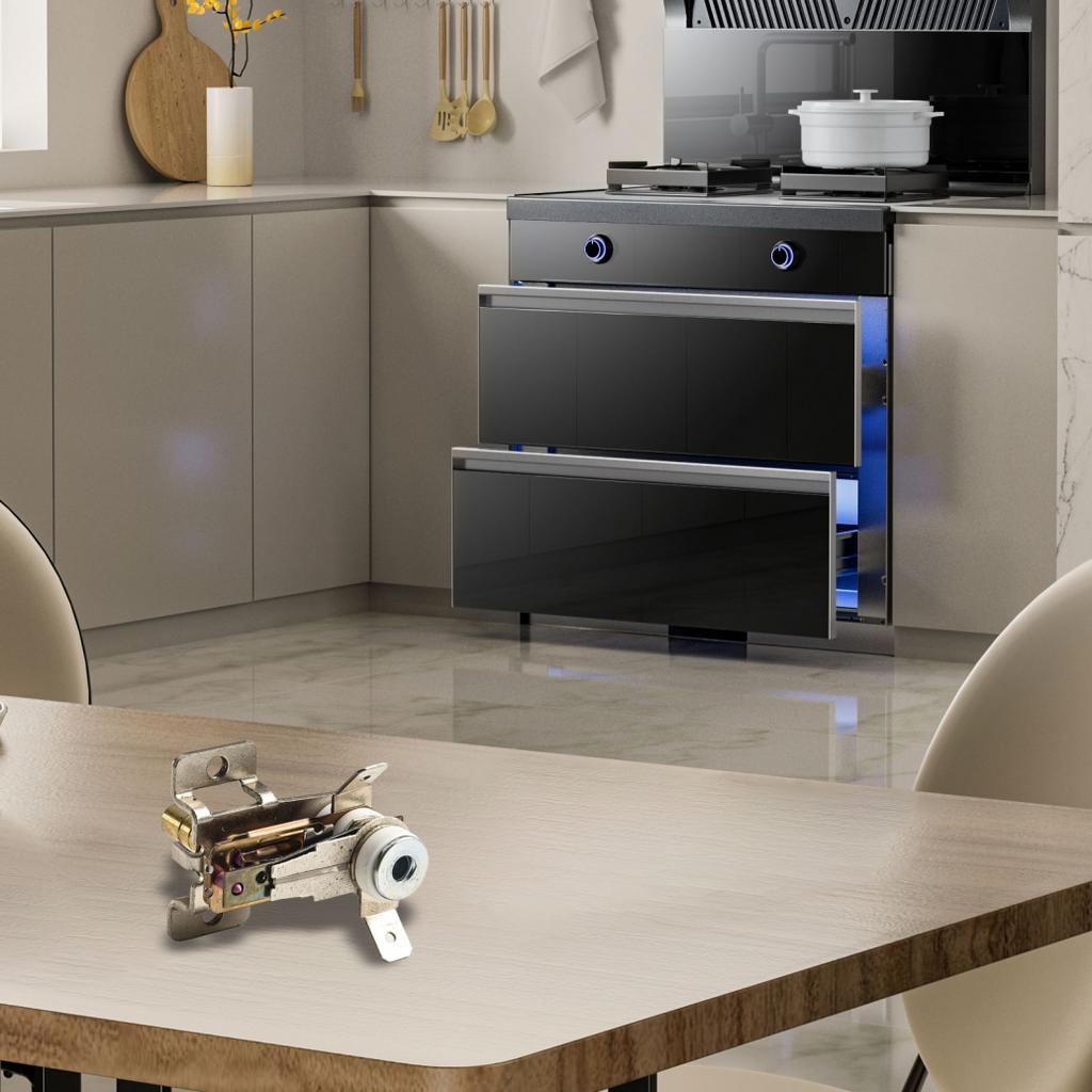 Regulowany wyłącznik temperatury ogrzewanie termostat bimetaliczny KST-220