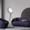 OEING Modern Tripod Floor Lamp