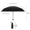 Mini Foldable umbrella UV protection Mini Sun Umbrella dual use portable box to store sunshade umbrella Mini umbrella zwq