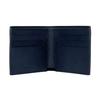 Montblanc Artisan Series Grainy Calfskin Short Double Fold Wallet Men Wallets Indigo 113217