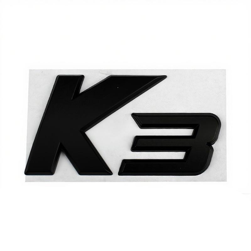 3D Car Metal Creative Stickers Waterproof Dirt-proof Sticker For Kia K2/K3/K5/KX3 Sportage Cerato Optima Soul Rio Carens Smart