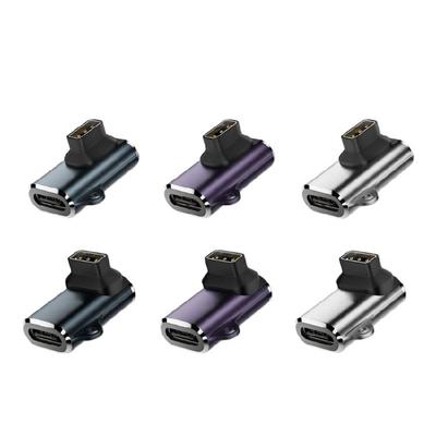 Ergonomic Charging Adapter For Sports Gadgets Double Bend Option LED Status Indicator Universal Type C Compatibility