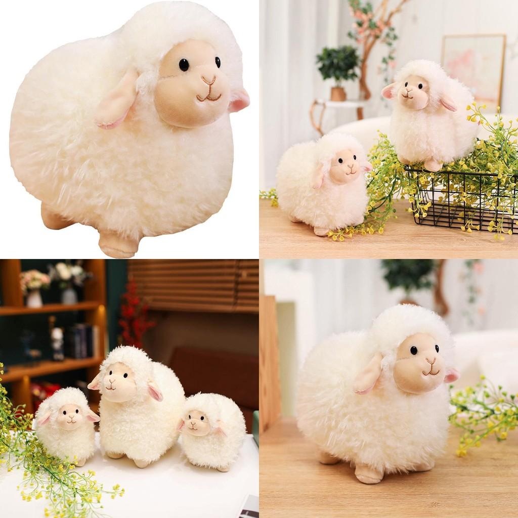 Plush Sheep Toy With Pp Cotton Filling Soft Animal Comfort For Kids And Gift Giving