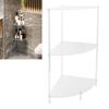 3 Tier Corner Table Rack Multifunctional Acrylic Wall Side Table for Bedroom Bathroom Living Room 30 X 30 X 65cm