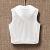 Female Hooded Large Size 5XL Jeans Vest Jacket Spring Summer Women Denim Sleeveless Coat Korean Lady Cowboy Waistcoat
