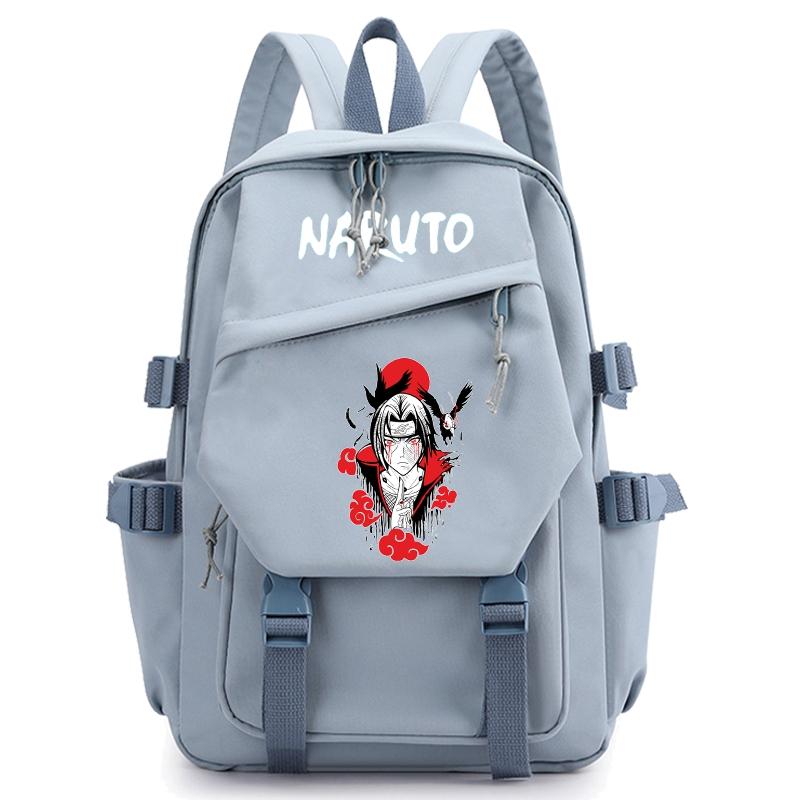 Anime Naruto Backpack Back To Schoolbag for Boy Girl Large Capacity Backpack Bookbag for Kid Gifts Men Women Leisure Travel Bag