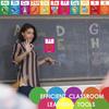 YIYDONG 40 Pcs Spanish Alphabet Line Bulletin Board Set Alphabet for Classroom Wall ABC Spanish Posters for Classroom Decor