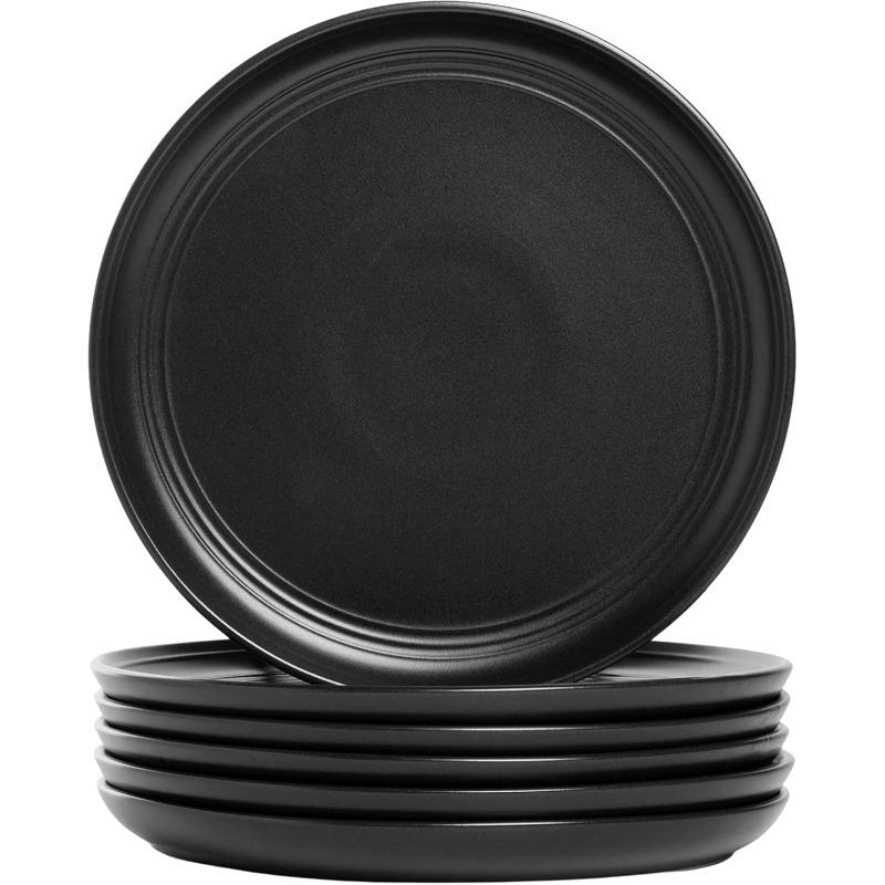 

Тарелка обеденная Double Line 10,5 , набор из 6 шт., матово-серая &Dinner Plate