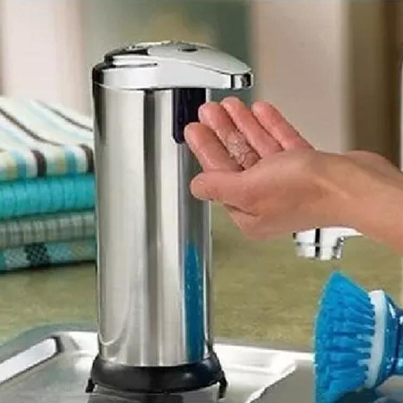 Automatic Soap Dispenser 250ml Stainless Steel Soap Dispenser SMART Soap | Liquid Soap Dispensers