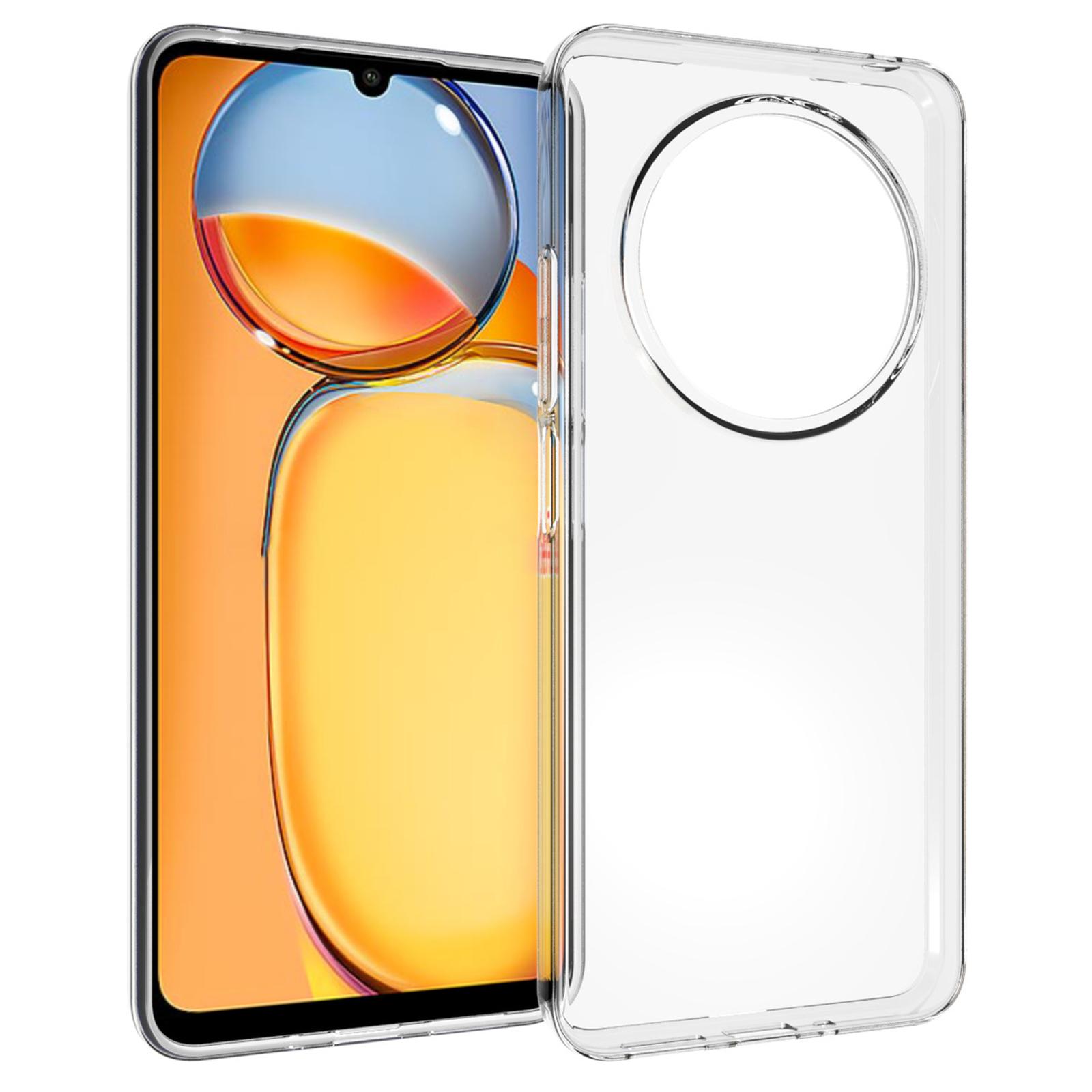 

For Xiaomi Poco C75 4G/Redmi 14R 5G/14C 4G Clear Phone Case Watermark-Resistant TPU Back Cover A