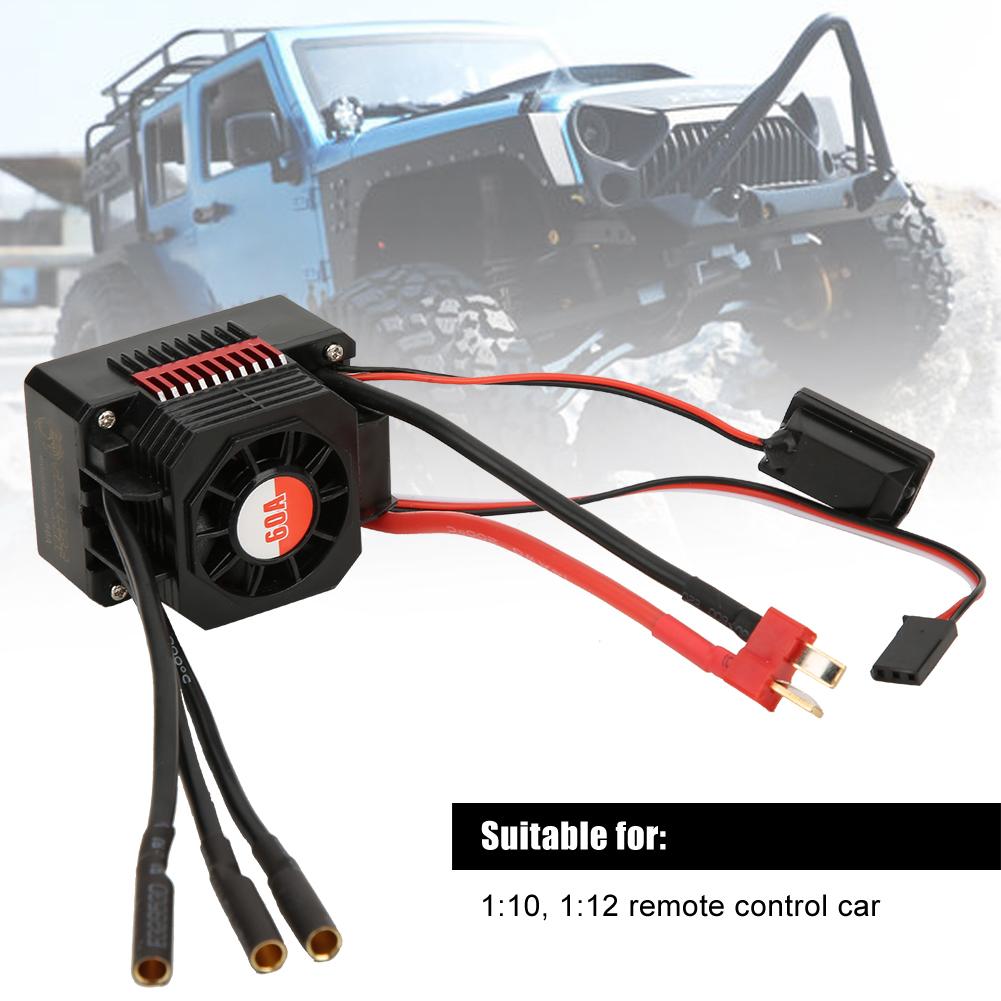SURPASS 60A Waterproof Dust Proof Electric Speed Controller ESC RC Accessory