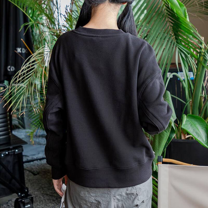 New PUMA Infused Crew Sweatshirts Women's Black 623497-01