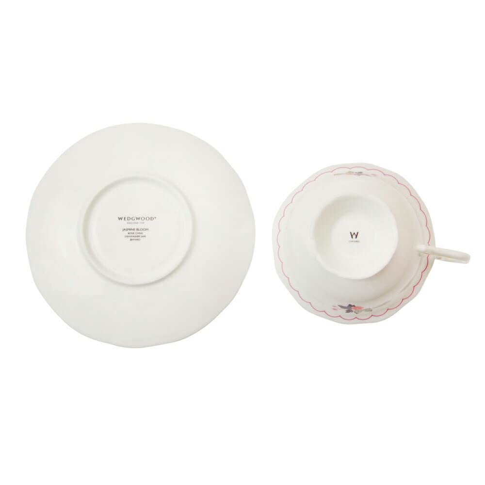 Wedgwood Wanderlust Jasmine Bloom Teacup and Saucer [Parallel Import]