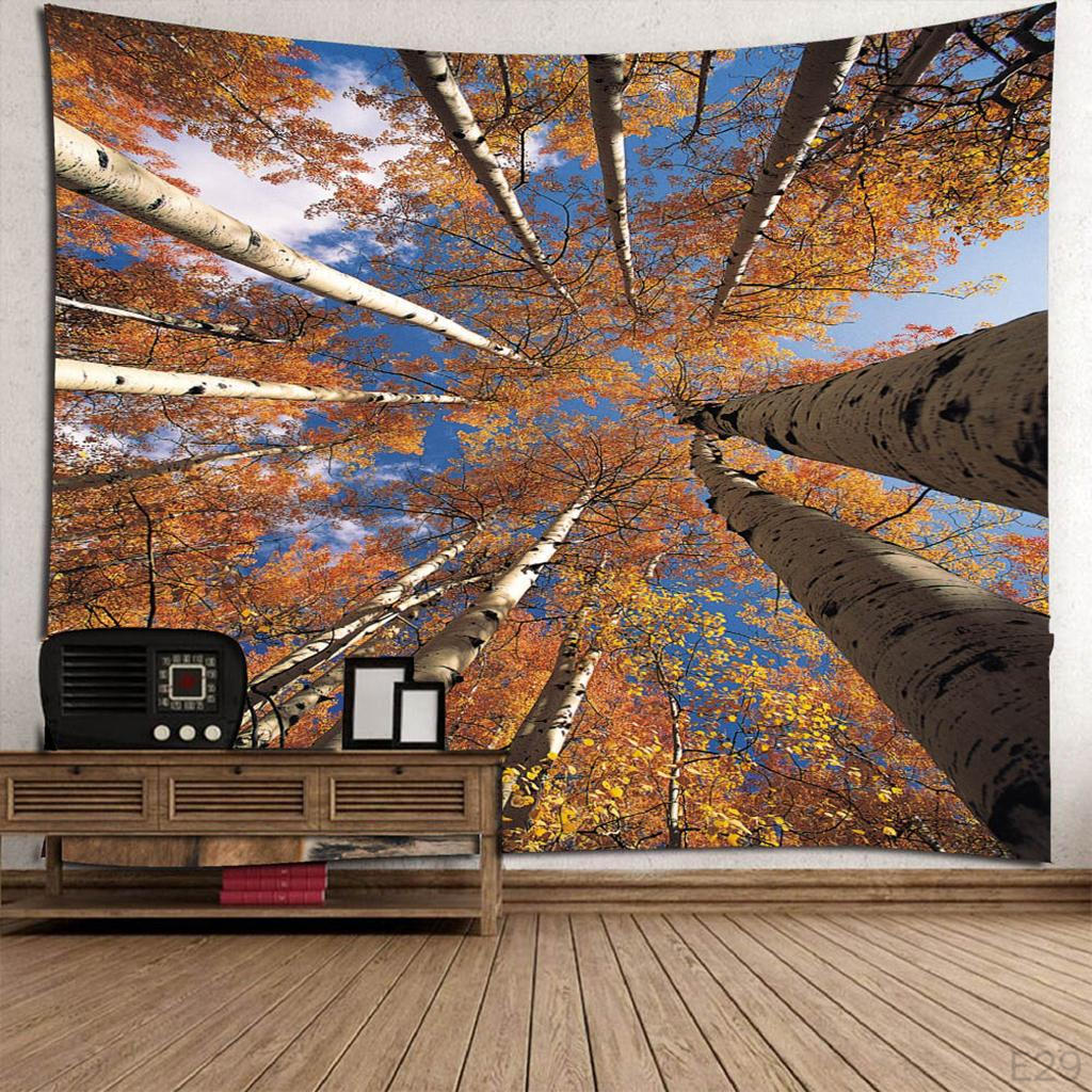 Dekor Koleksiyonu, Dağlarda Uzak Vahşi Yaşam Manzaralı Orman Yolu, Oturma Odası