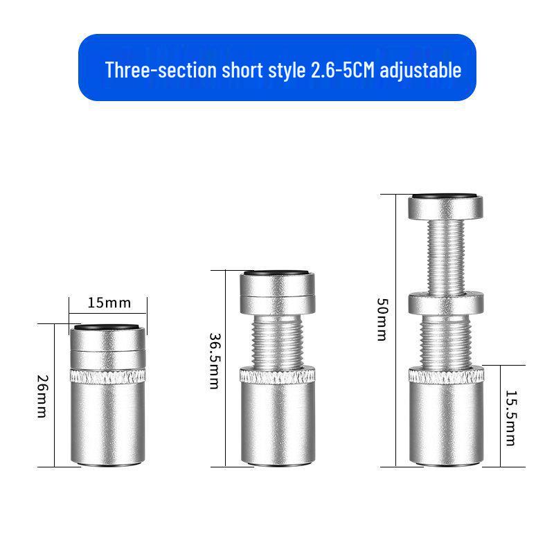 Telescopic All-Aluminum Magnetic GPU Support Bracket for RTX 4090/3070 - Anti-Bending, Adjustable.