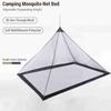 Camping Mosquito Net Bed Compact and Lightweight Mesh Tent for Camping Hiking Triangular Outdoors Bug Net with Carry