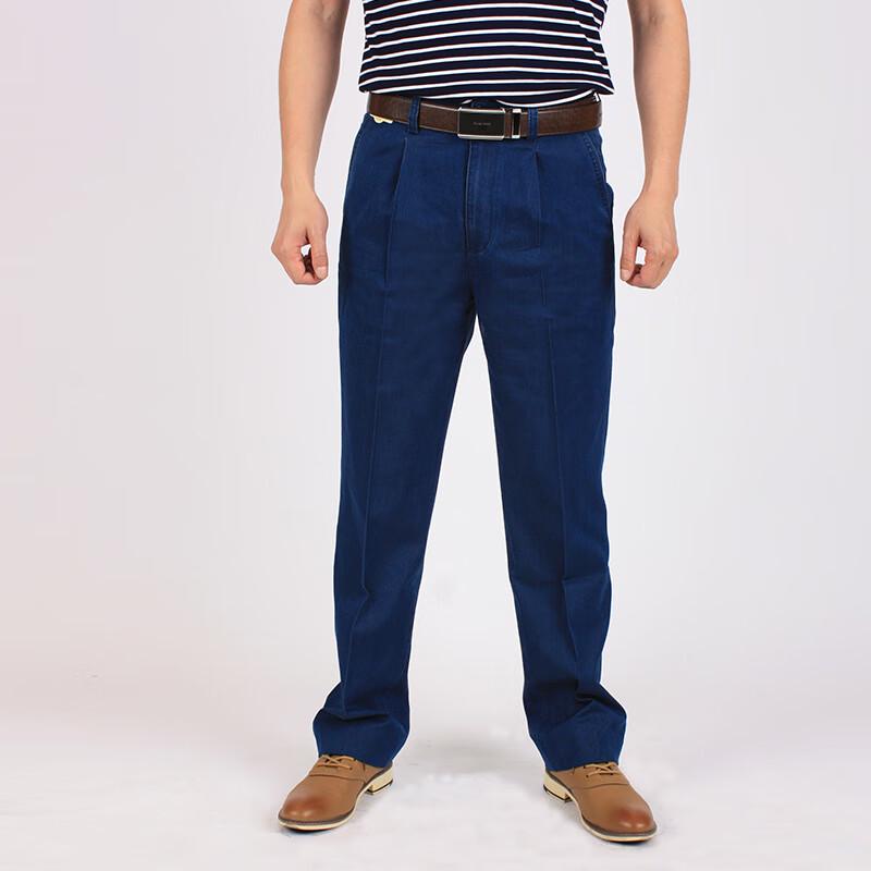 

Yayun Мужские джинсы прямого кроя в стиле business casual 30