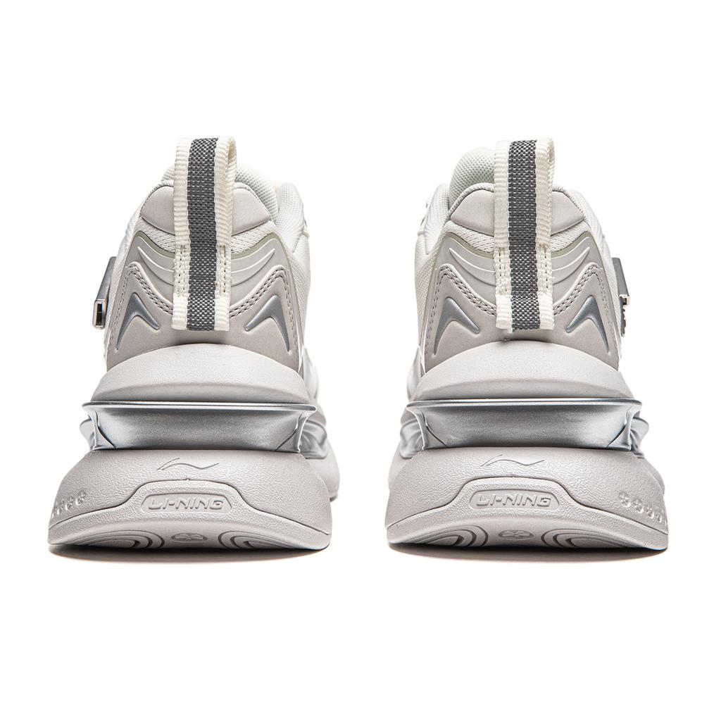 New LiNing Project* Ethereal Space Low Top Casual Shoes Women's Ivory/Bellflower Gray AGCU260-6