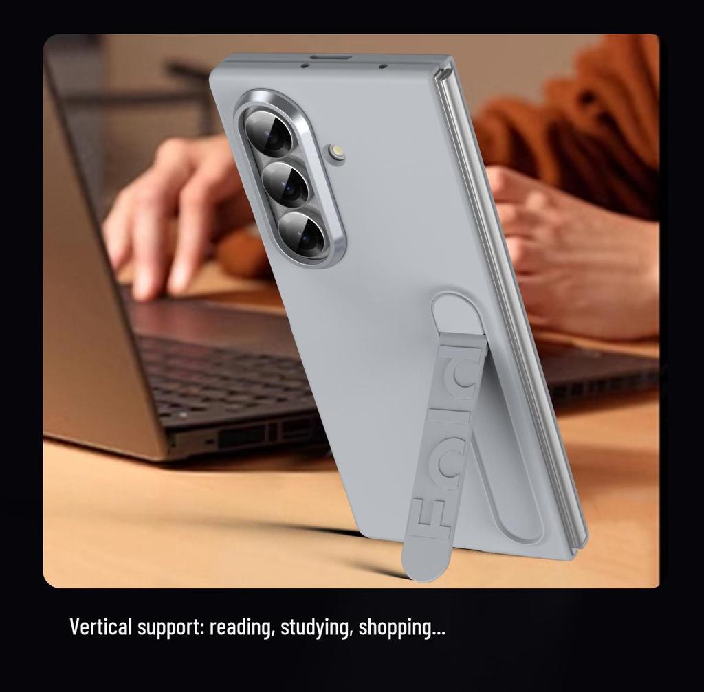 Samsung Z Fold7 Minimalist Case: Lone Star Stand & Film for Z Fold6/7