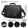 Shoulder Bag For Men Waterproof  Large Capacity Male Nylon Fashion Crossbody Bag Youth Sport Daily Business Lightweight Handbag
