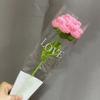 Rose Wedding Decoration Woven Knitting Flower Hand Knitting Rose Artificial Flower Fake Flowers